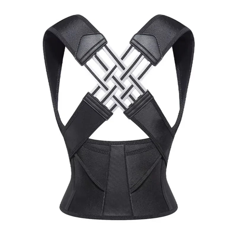 AlignEase Posture Corrector — Adjustable Back Support for Men and Women