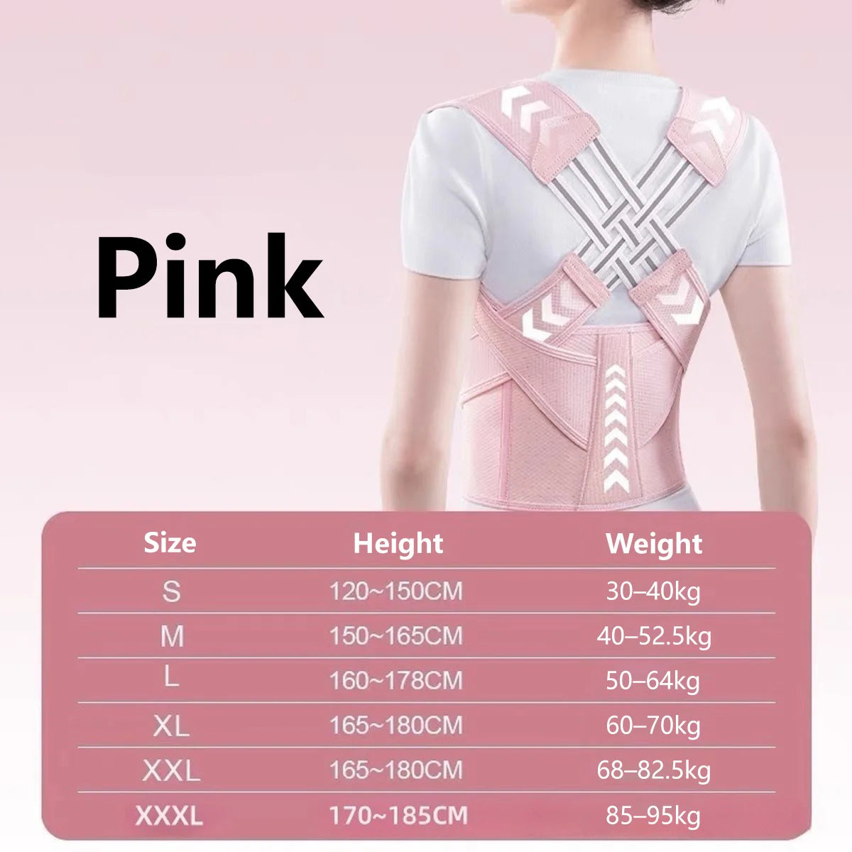 AlignEase Posture Corrector — Adjustable Back Support for Men and Women